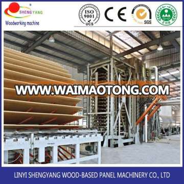 automatic particle board production line/making machine